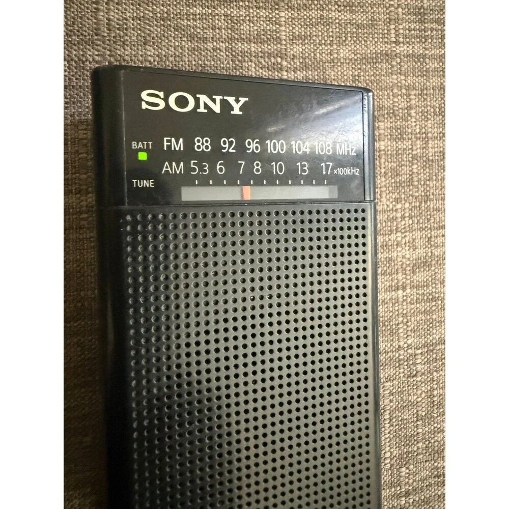 Vintage Sony ICF-P26 Portable Pocket FM/AM Radio *Tested*